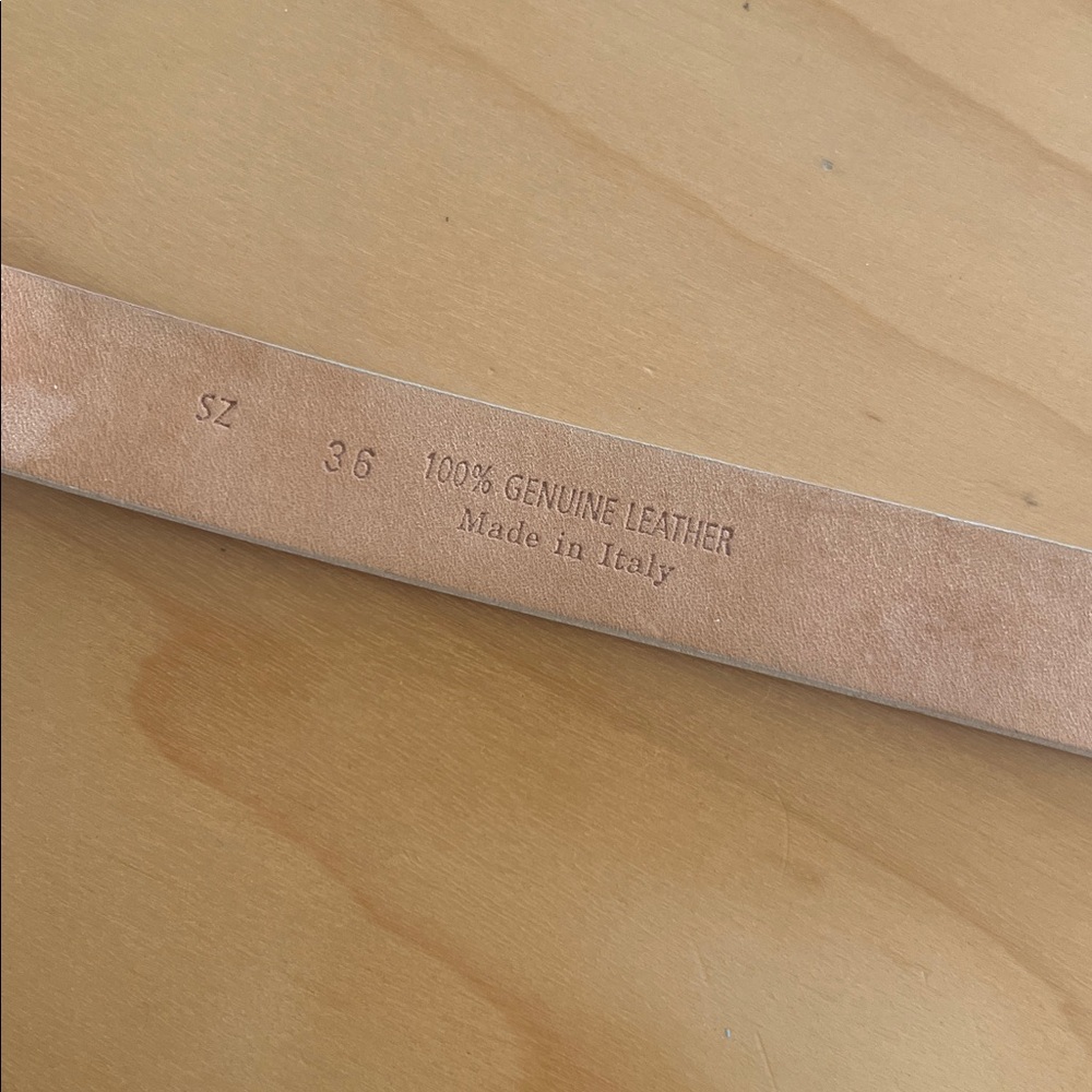 Derek Lam Tan Leather Belt - Picture 3 of 6